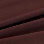 Polyester Spandex Fabric 1-Piece Stretch Slipcover for 2-Seats Sofa - Brown 5
